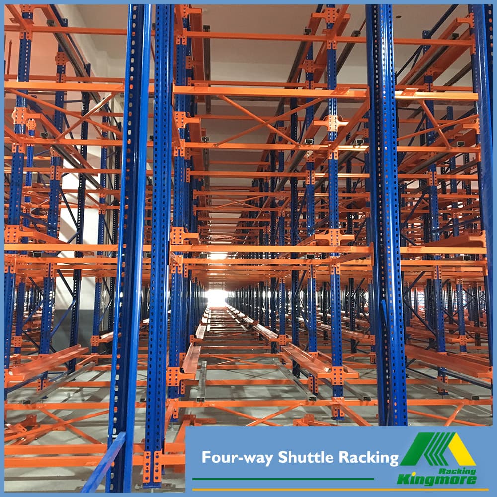 Comparison of storage capacity between stacker warehouse and four-way vehicle warehouse