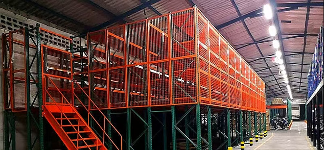 Mezzanine Racking – Multi-Tier Vertical Warehouse Storage Solution